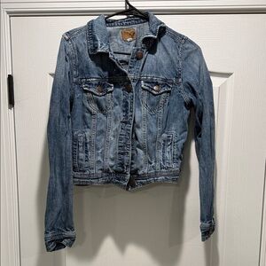 American Eagle Outfitters Blue Jean Jacket
